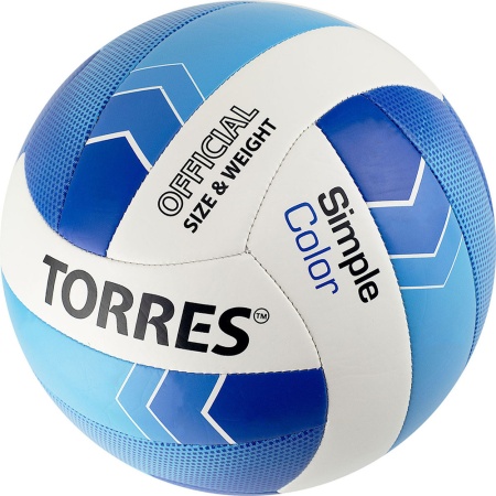 Купить Мяч волейбольный Torres Simple Color любительский р.5 в Чернушке 